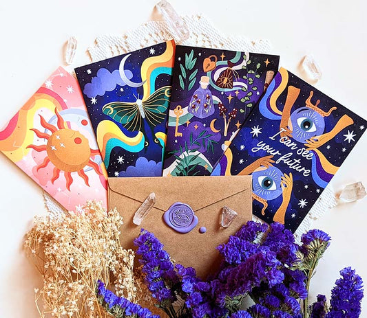 Magical Memos Greeting Cards
