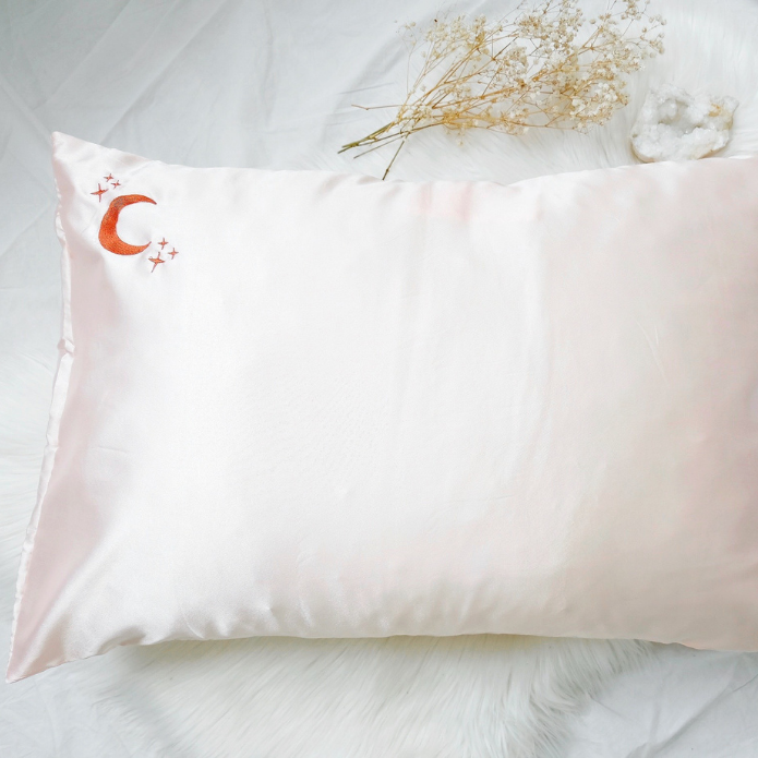 Pocketed Moonphase Dreams Pillowcase