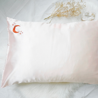 Pocketed Moonphase Dreams Pillowcase