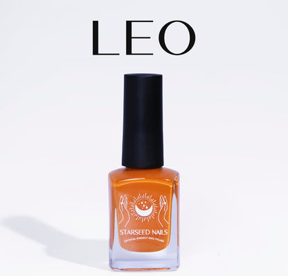 Starseed Nails Zodiac Leo Crystal Infused Nail Polish