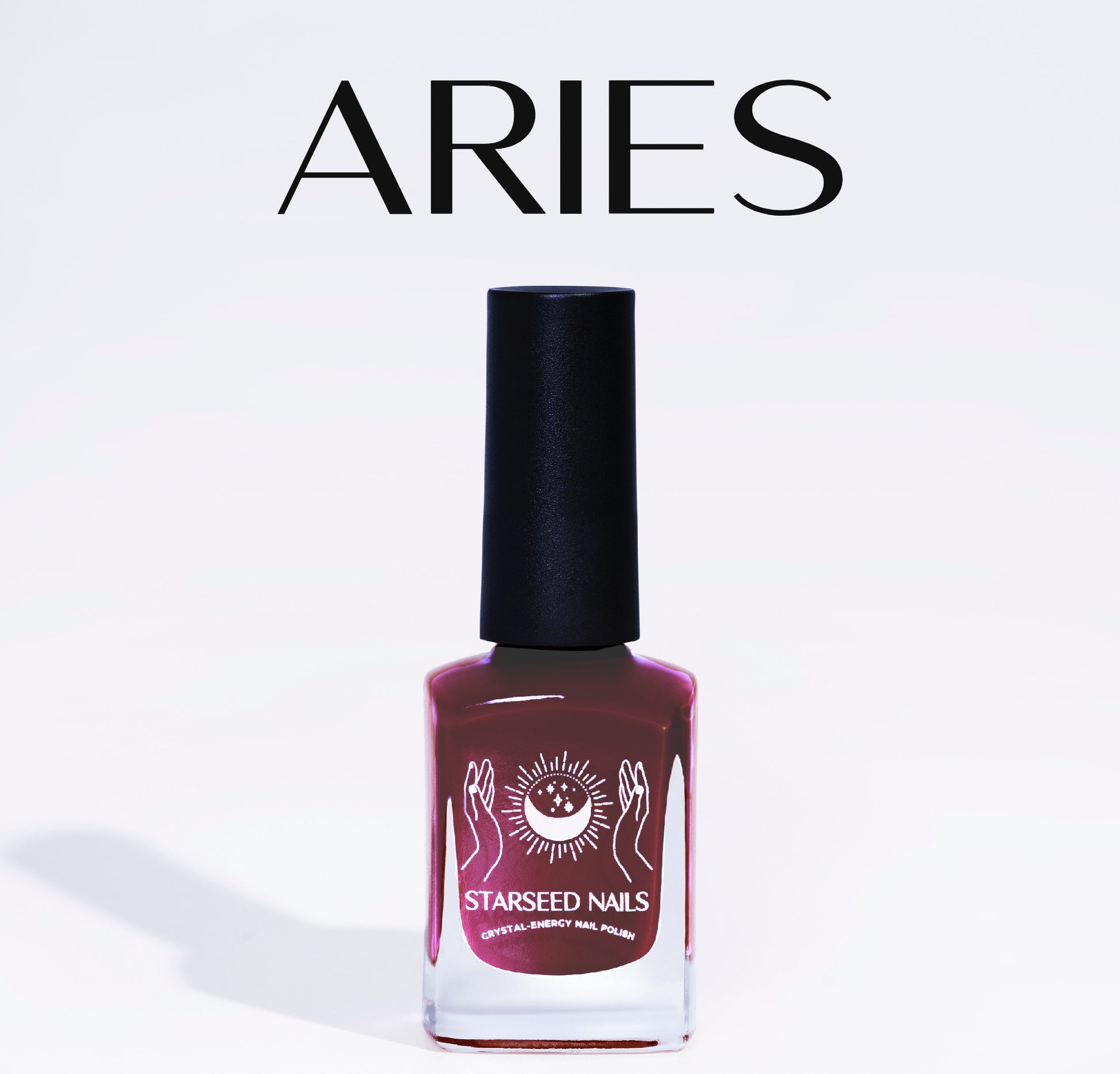 Starseed Nails Zodiac Aries Crystal Infused Nail Polish